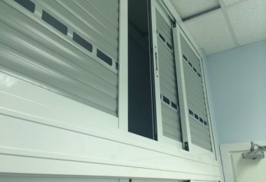 Pаздвижная алюминиевая система из роллетного профиля