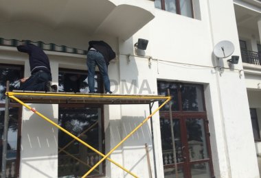 Ремонт маркиз, замена ткани