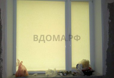 Рулонные шторы кассетного типа в частных домах Симферополя, Севастополя
