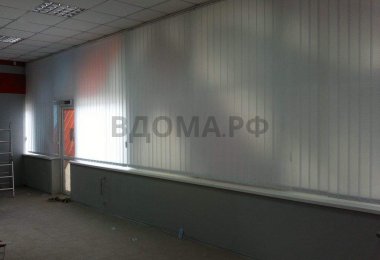Вертикальные жалюзи на большие проёмы